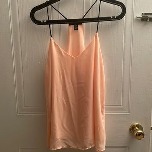 Pastel coral summer tank top